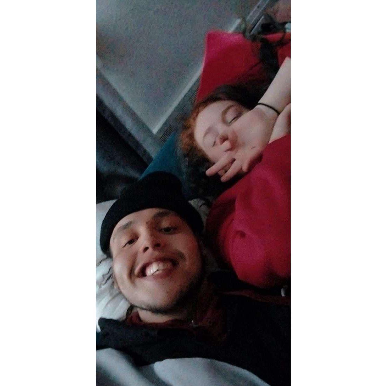 The first selfie we ever took together!