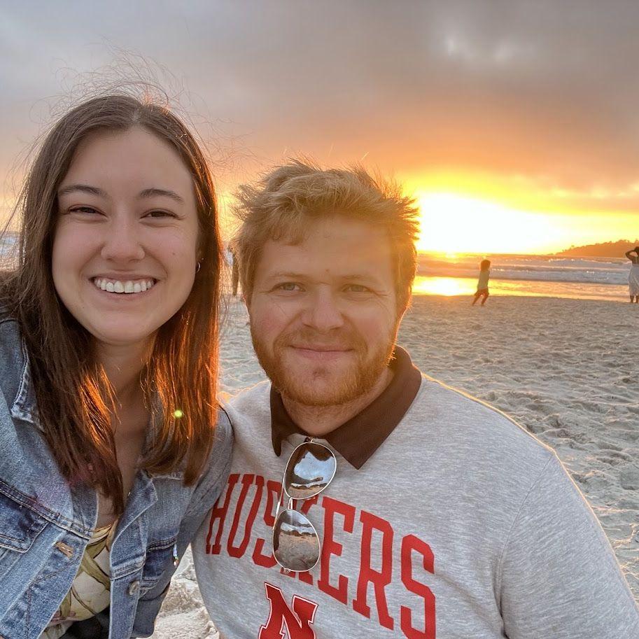 As an East Coast girl, my bucket list was to see the sunset on the West Coast. Mike made it happen! (California)