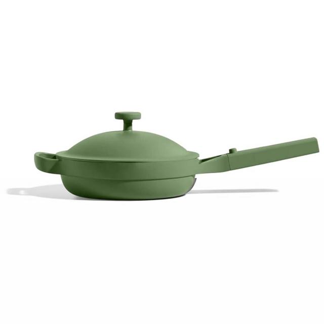 Our Place Always Pan - Mini 8.5 -Inch Nonstick, Toxin-Free Ceramic Cookware | Versatile Frying Pan, Skillet, Saute Pan | Stay-Cool Handle | Oven Safe | Lightweight Aluminum Body | Sage
