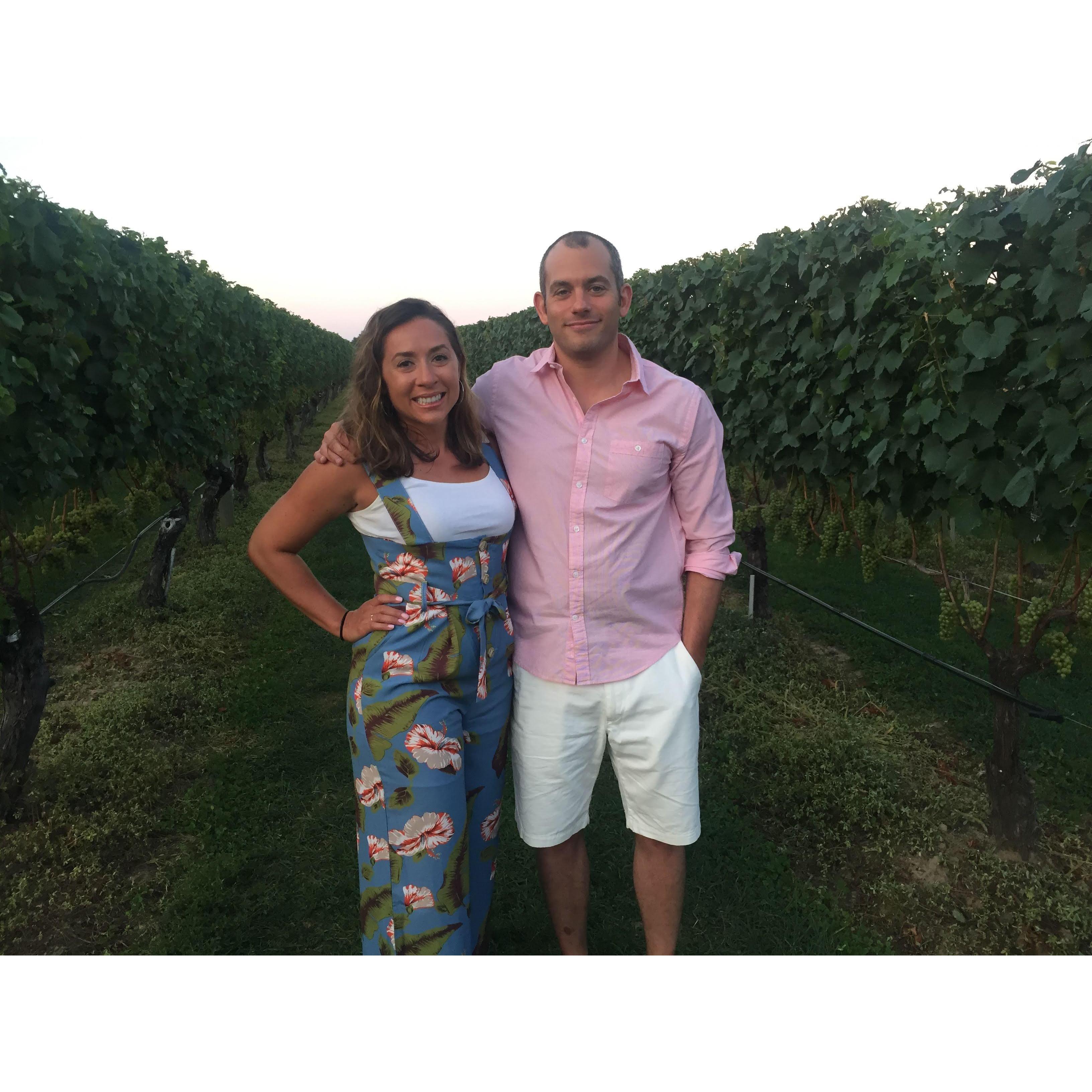 Wolfer Estate Vineyard with Emily & Mike