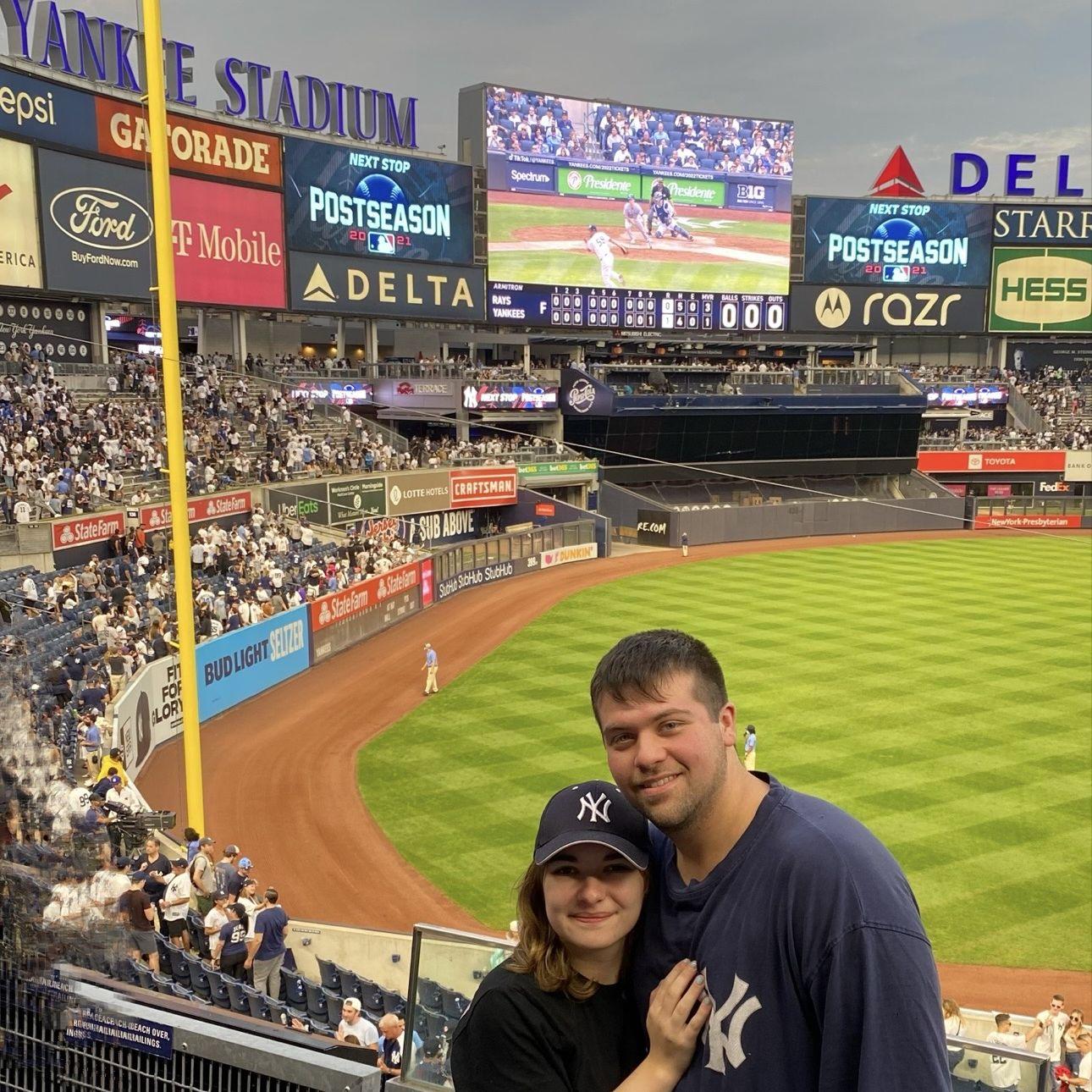 First Yankee game together