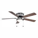 Hugger 52 in. LED Gunmetal Ceiling Fan