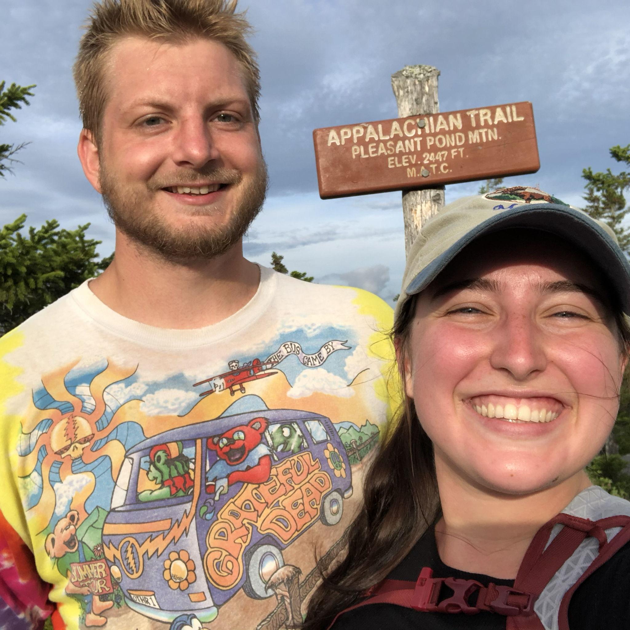 Alyssa's first time hiking Pleasant Pond Mountain, Maine.
July 2020