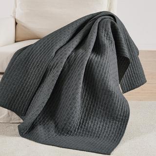 Cross Stitch Quilted Throw