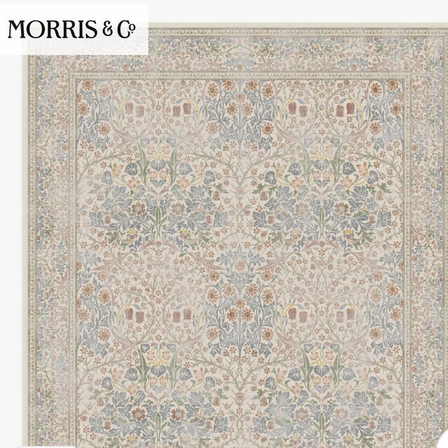 Morris & Co. Blackthorn Ivory Tufted Rug | Ruggable