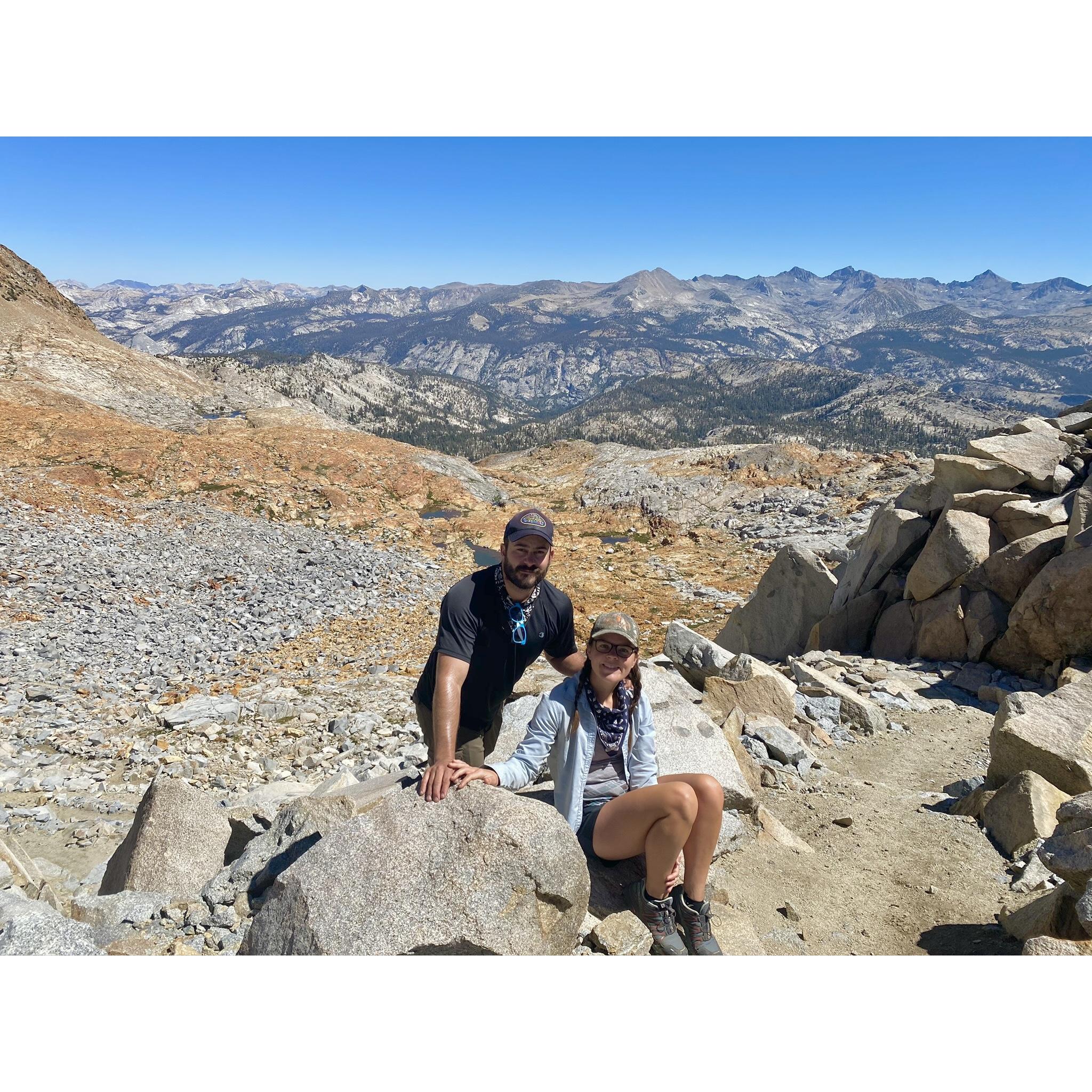 Backpacking trip to Yosemite August 2020.