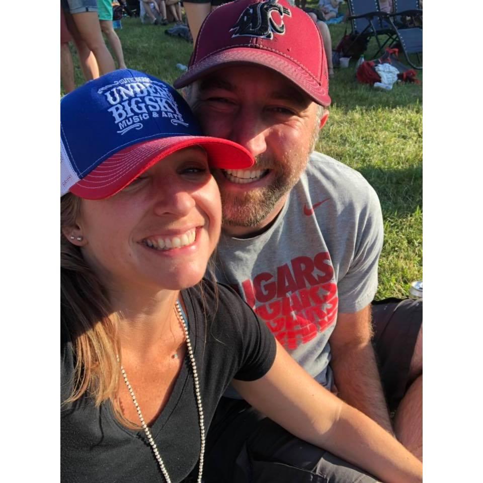 Our first concert and out-of-state trip! #montana