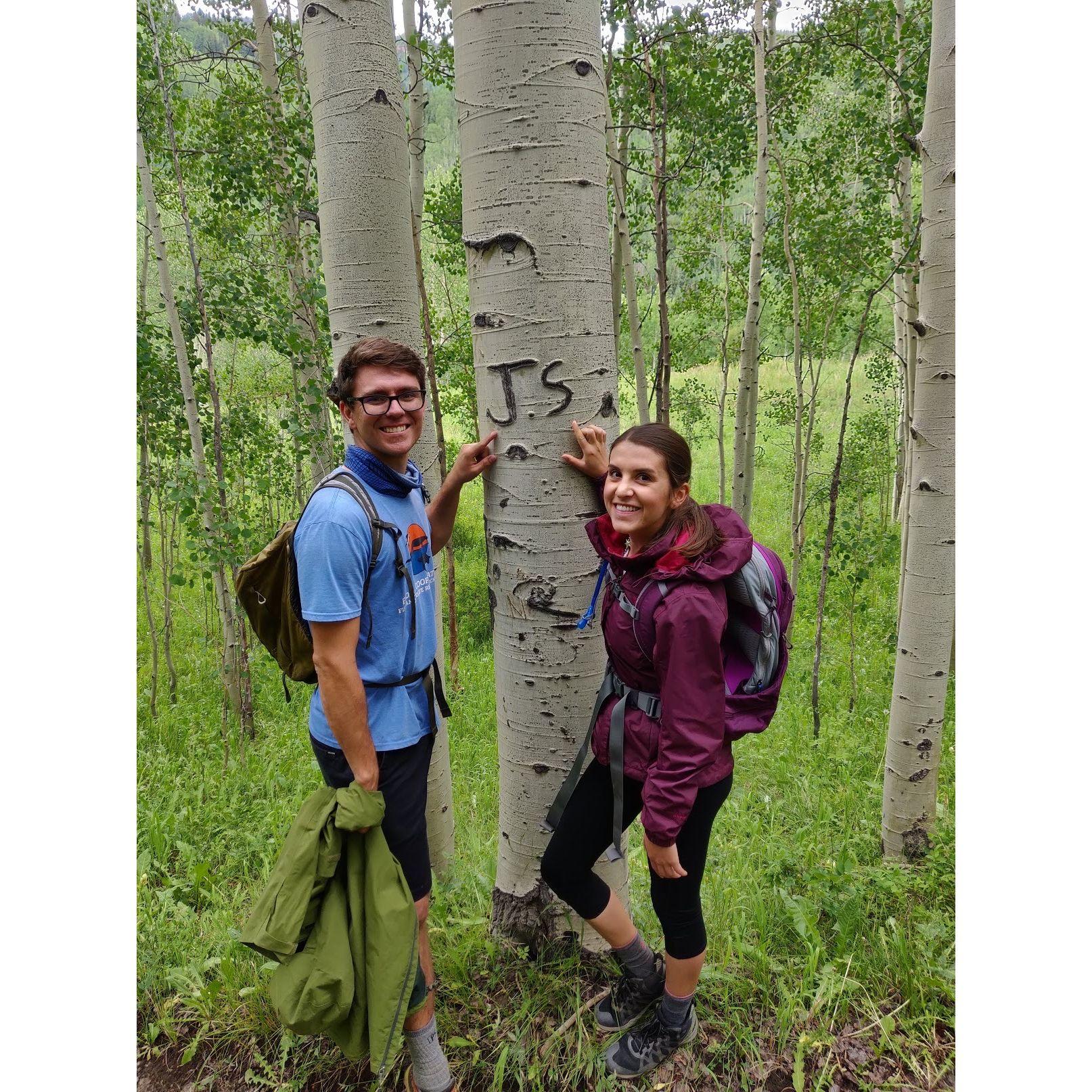 Cute finds hiking in Aspen, Colorado.