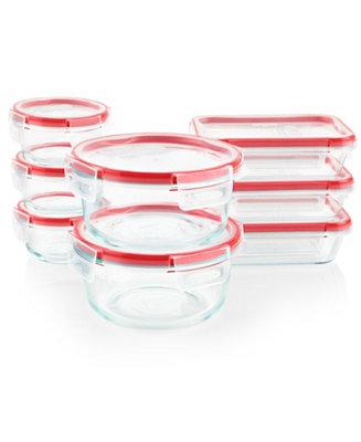 Pyrex Freshlock 16-Pc. Food Storage Container Set