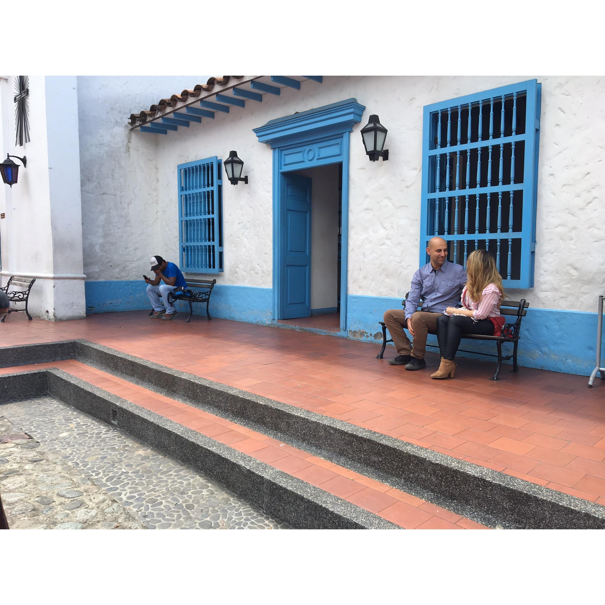 While in Colombia