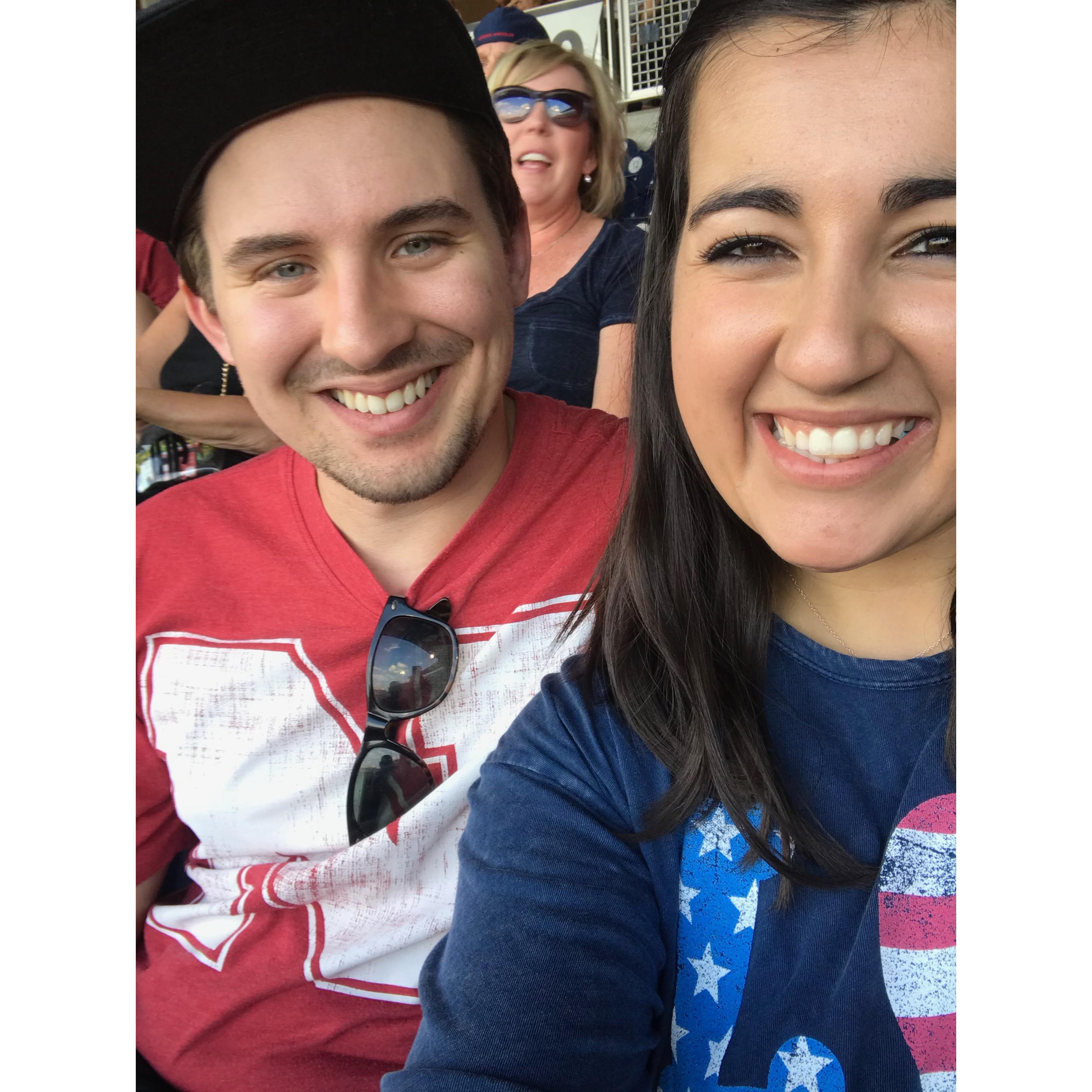 He took me to my very first College World Series game, too!