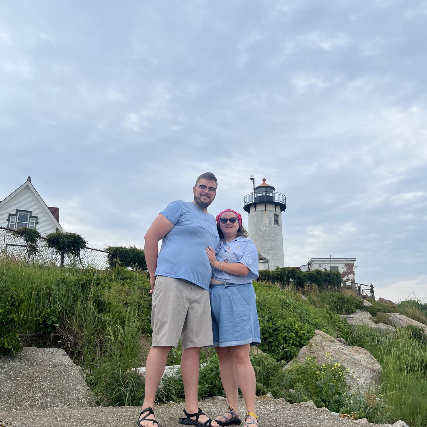 Lovely afternoon in Kate's hometown Gloucester, MA