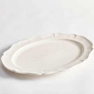 Stoneware Oval Serving Platter