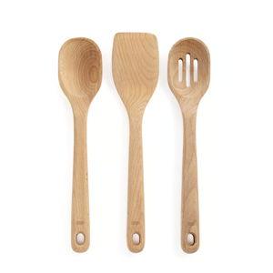 Wooden Kitchen Utensils, Set of 3