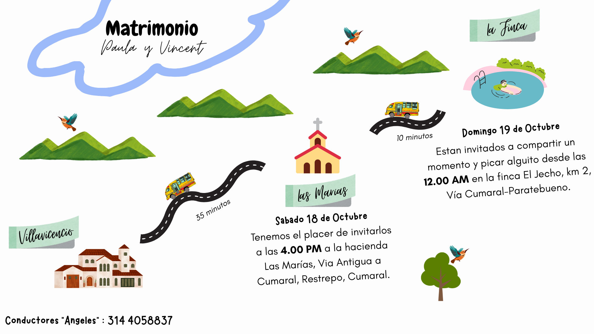 The Wedding Website of Paula Tabares and Vincent Roche