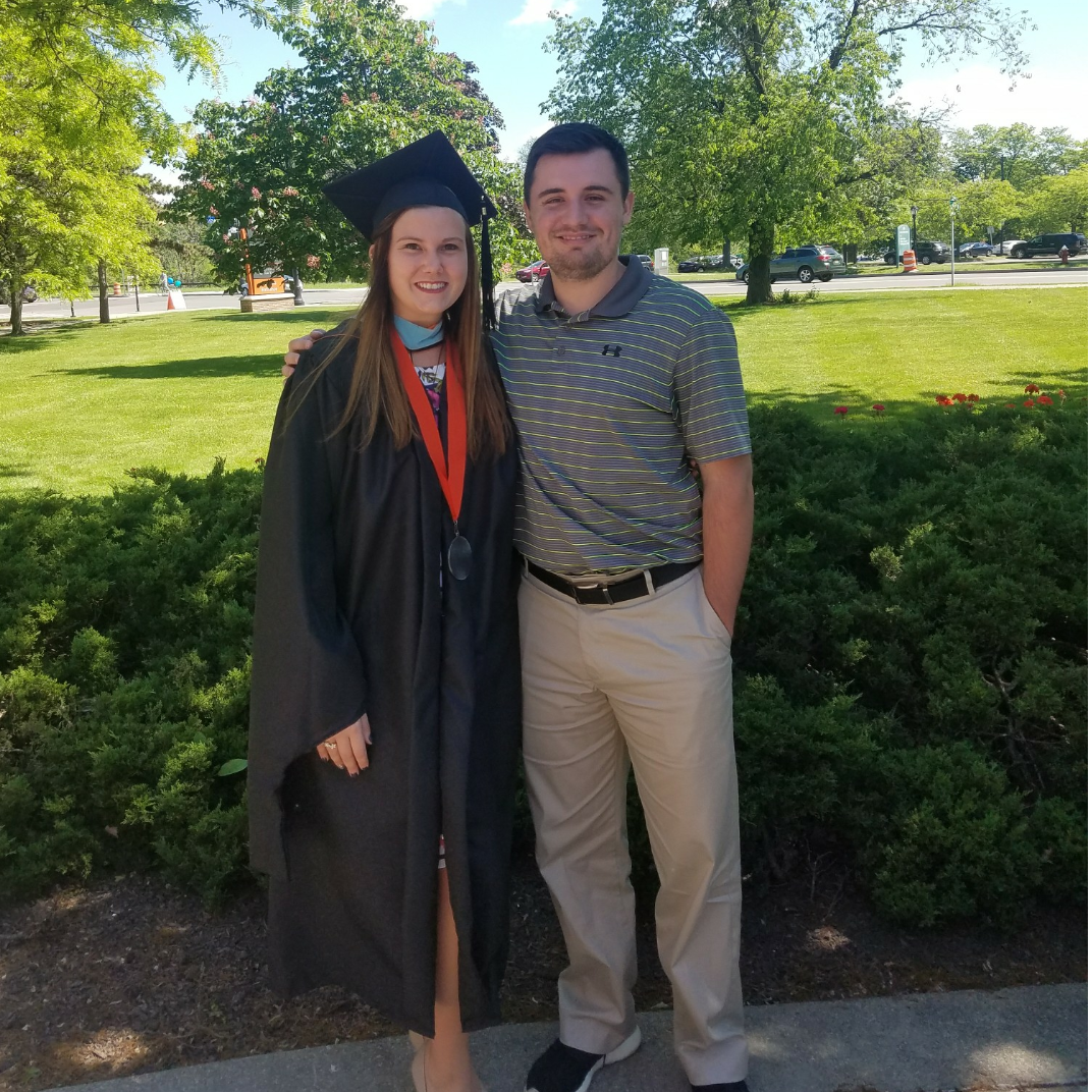 Ashley's Master's Degree Graduation