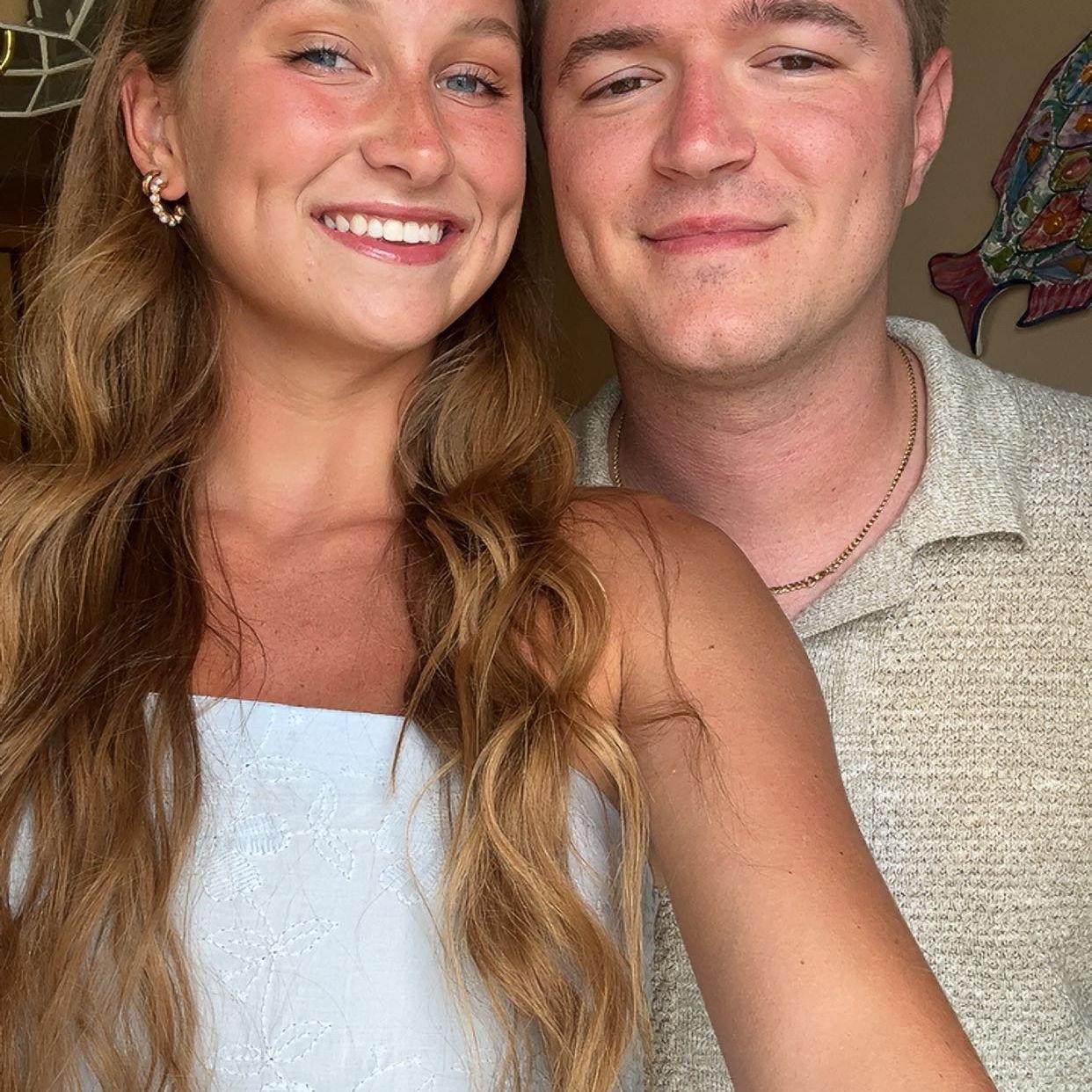 Right before I walked into my proposal!