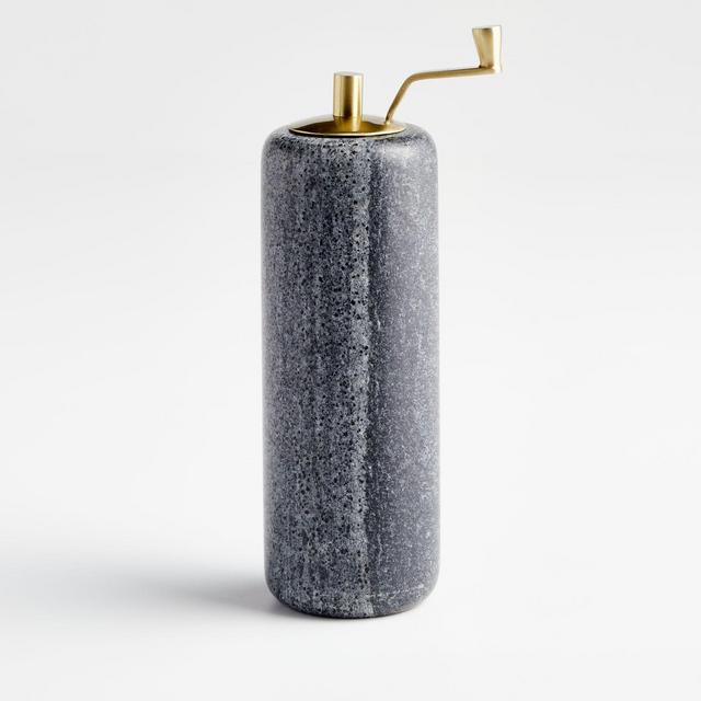 Hayes Black Marble Pepper Mill Grinder