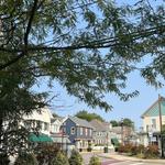 Rock Hall Main St. and E. Sharp St.  where you can find coffee, groceries, boutiques and more