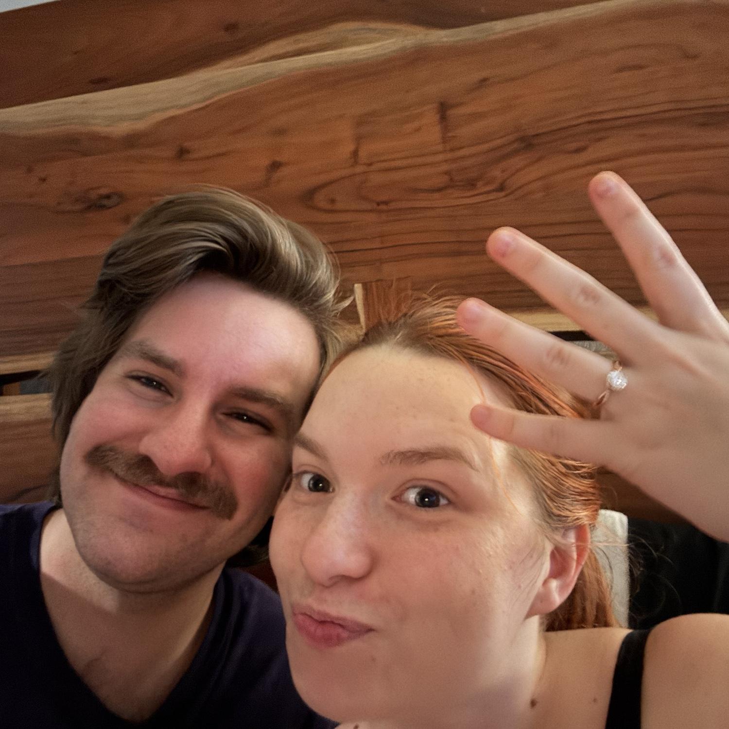 HE ASKED AND SHE SAID YES