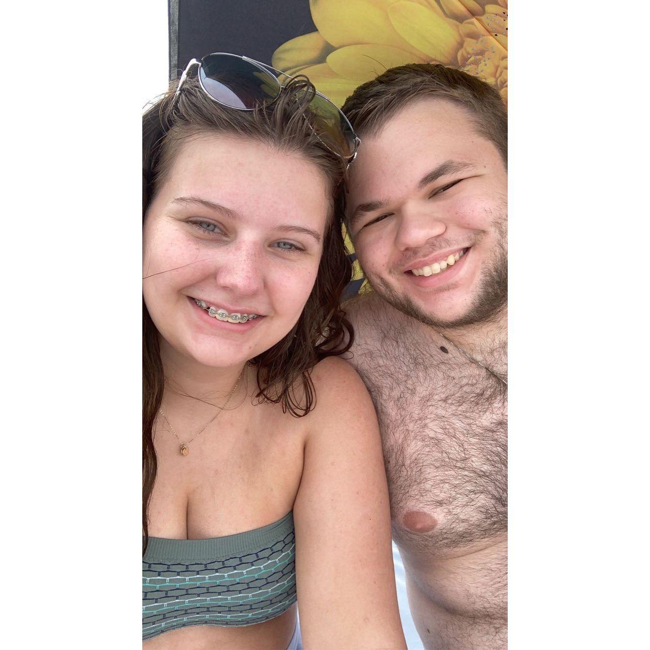 Our first big vacation together