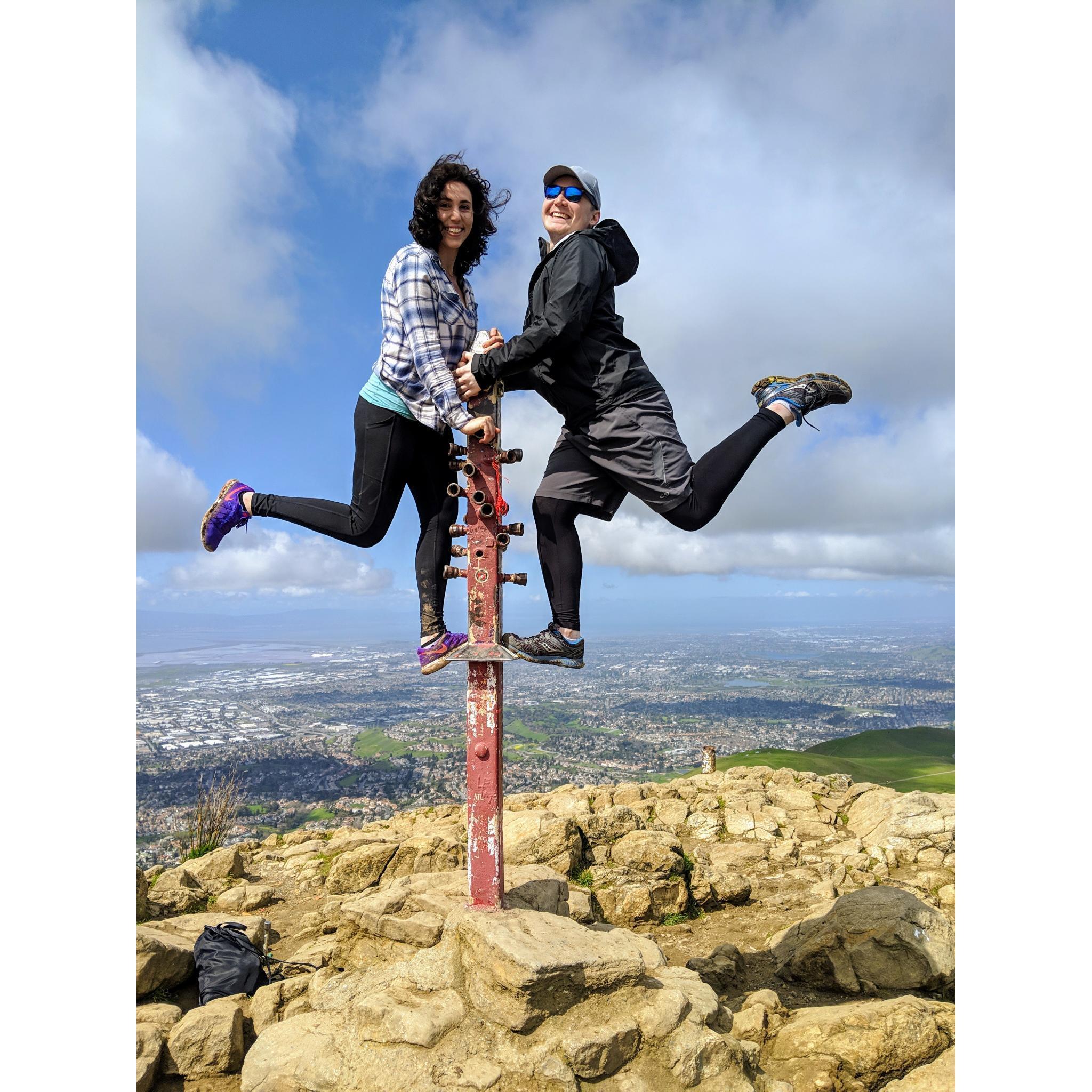 Hiking up Mission Peak (2019)