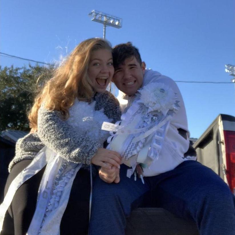 Josh and Sadona's senior mum/garter.