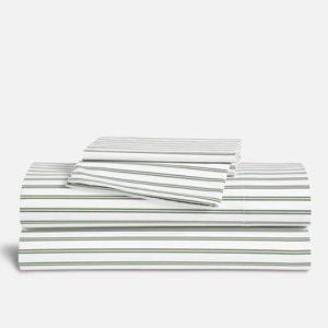 Luxe Sateen Stripe 4- Piece Core Sheet Set