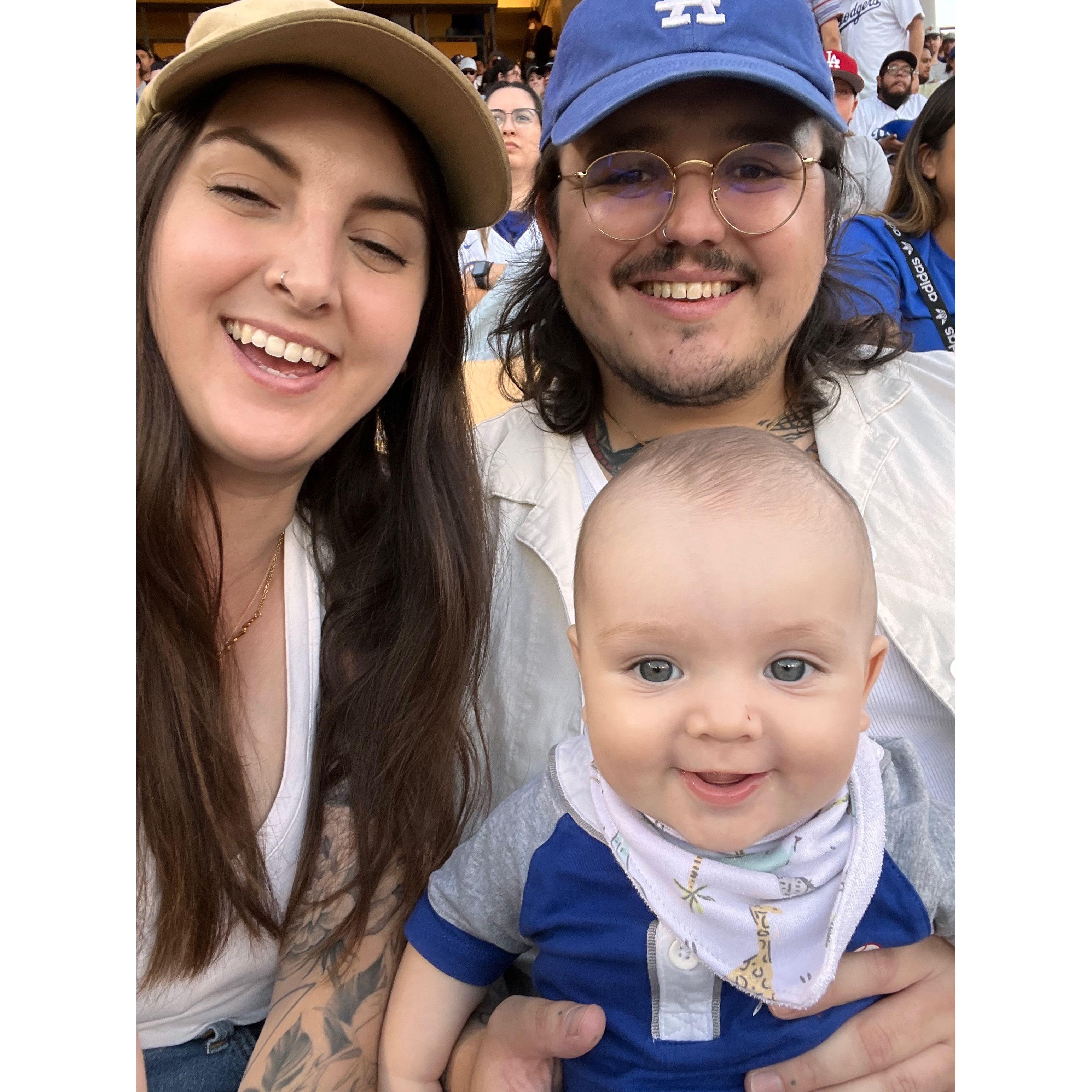 Sports times! Harley's first!