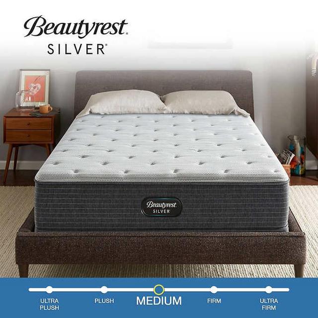 Beautyrest Silver BRS900 Medium King Mattress Set