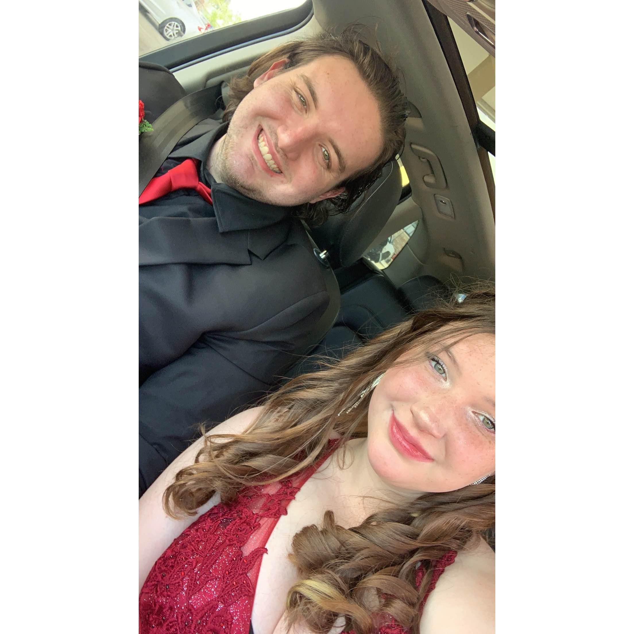 Us at Prom!