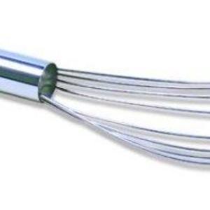 Best Manufacturers Flat Roux/Gravy Whip 10-inch Wood Handle