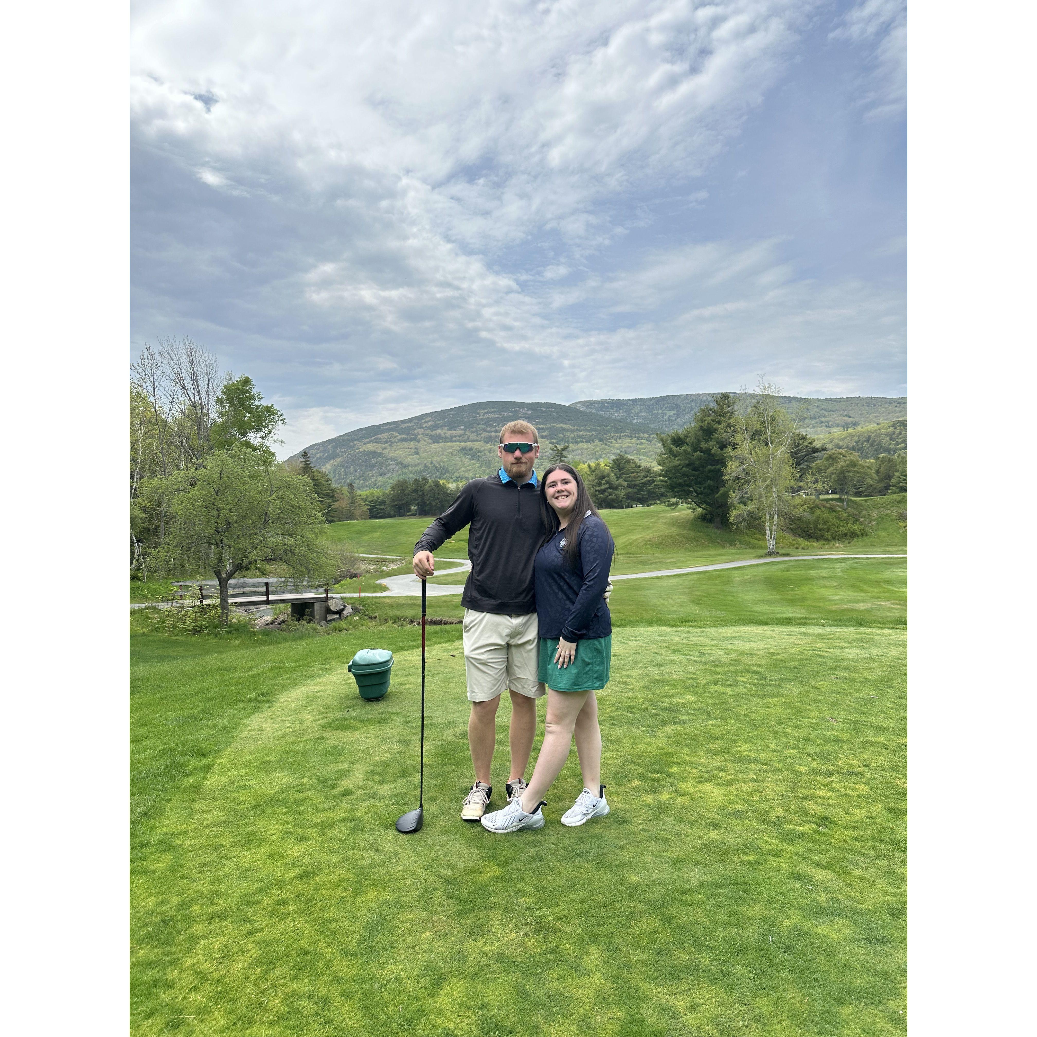 Golfcourse in Maine