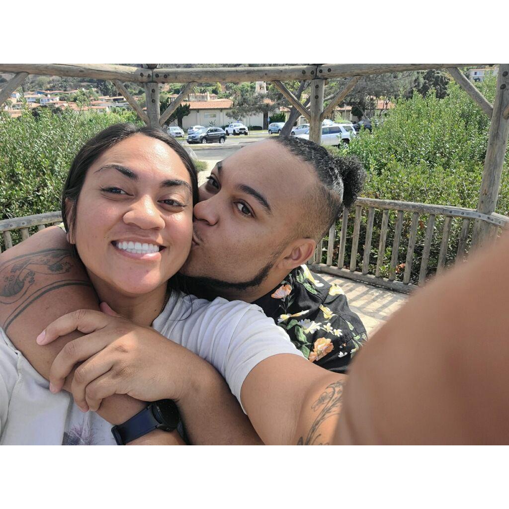 Stumbled across a beautiful lookout spot that Kaylee said, "would be a great place to be proposed to," that Sadai later proposed at 2 years later.