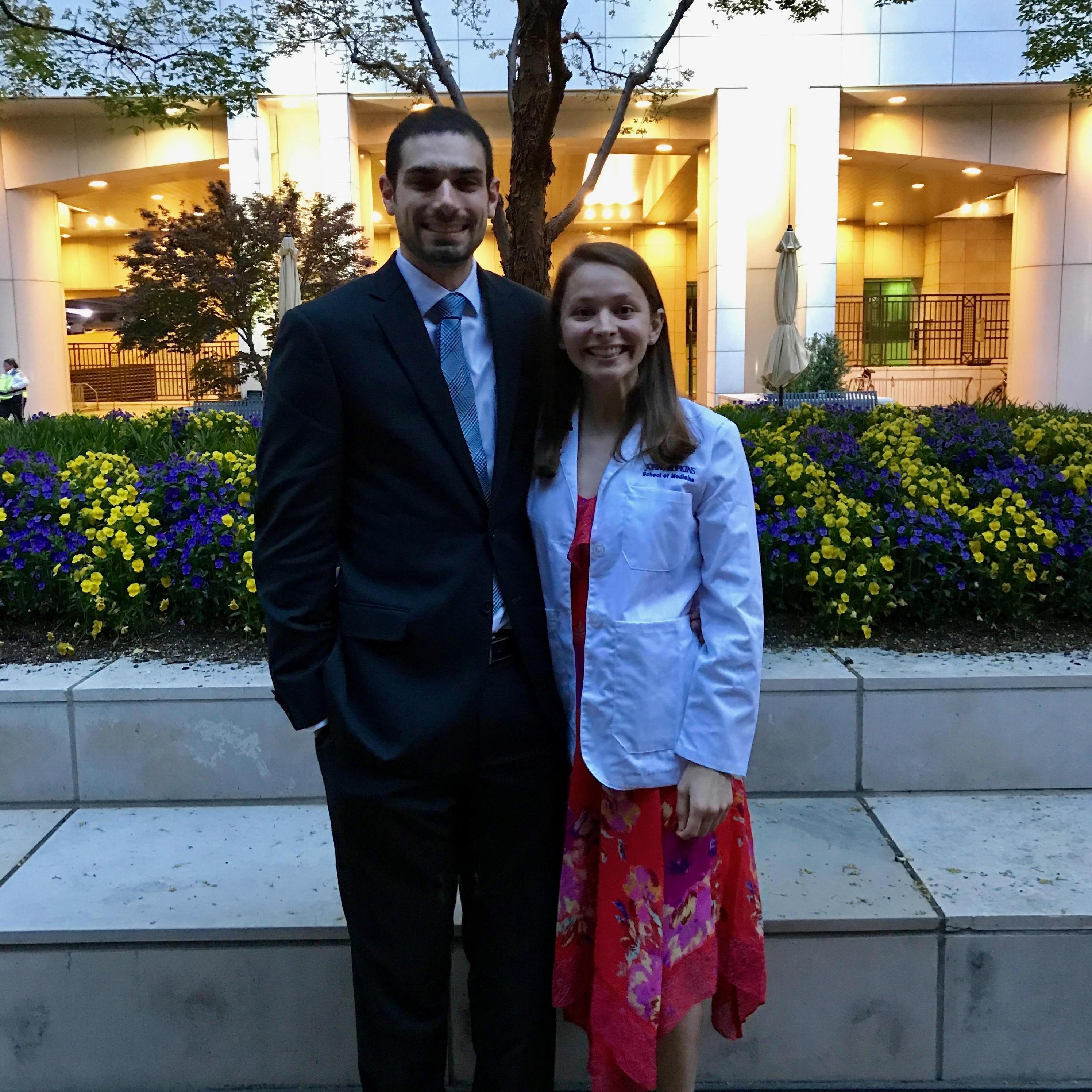 White Coat Ceremony, Baltimore, MD.