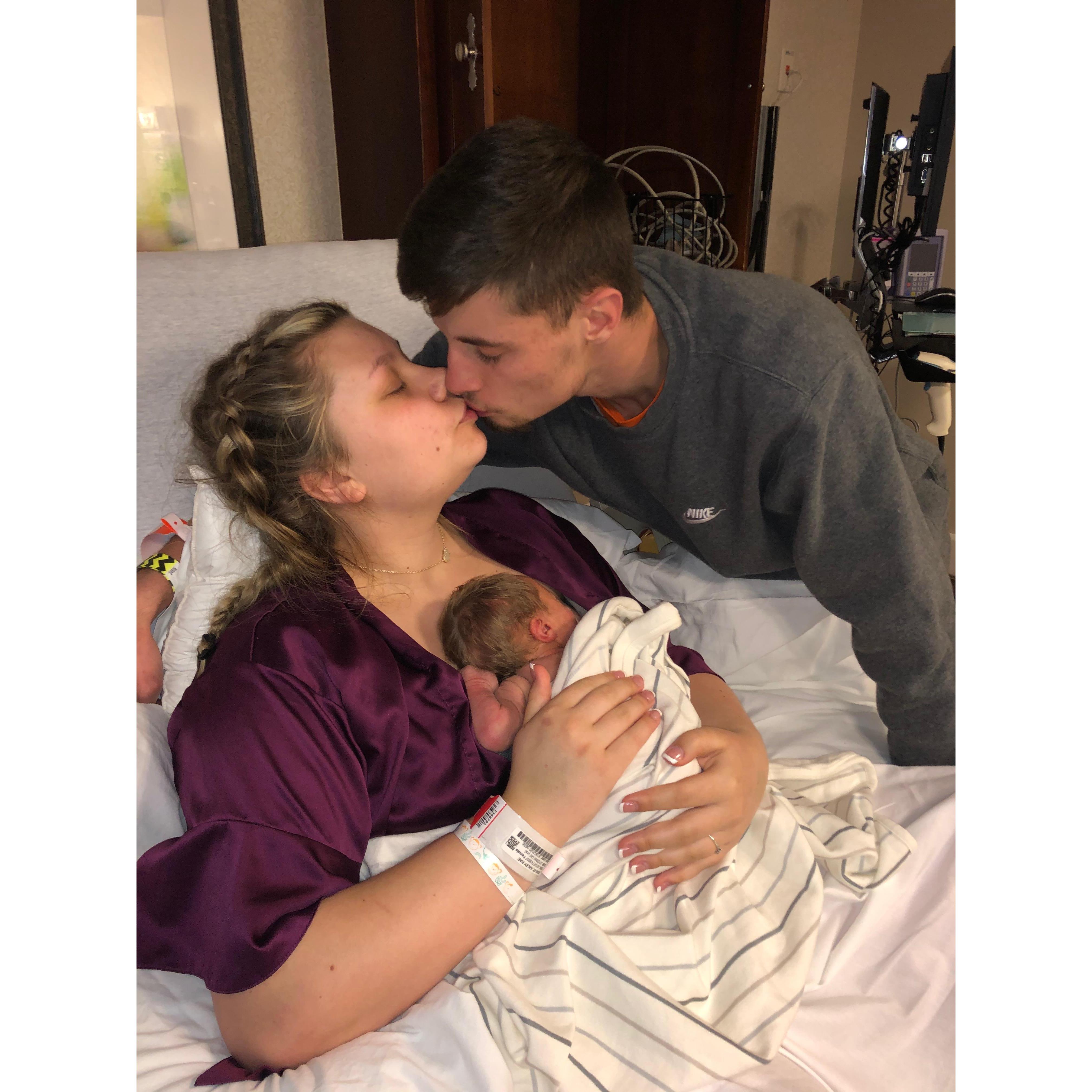 Grayson's birth