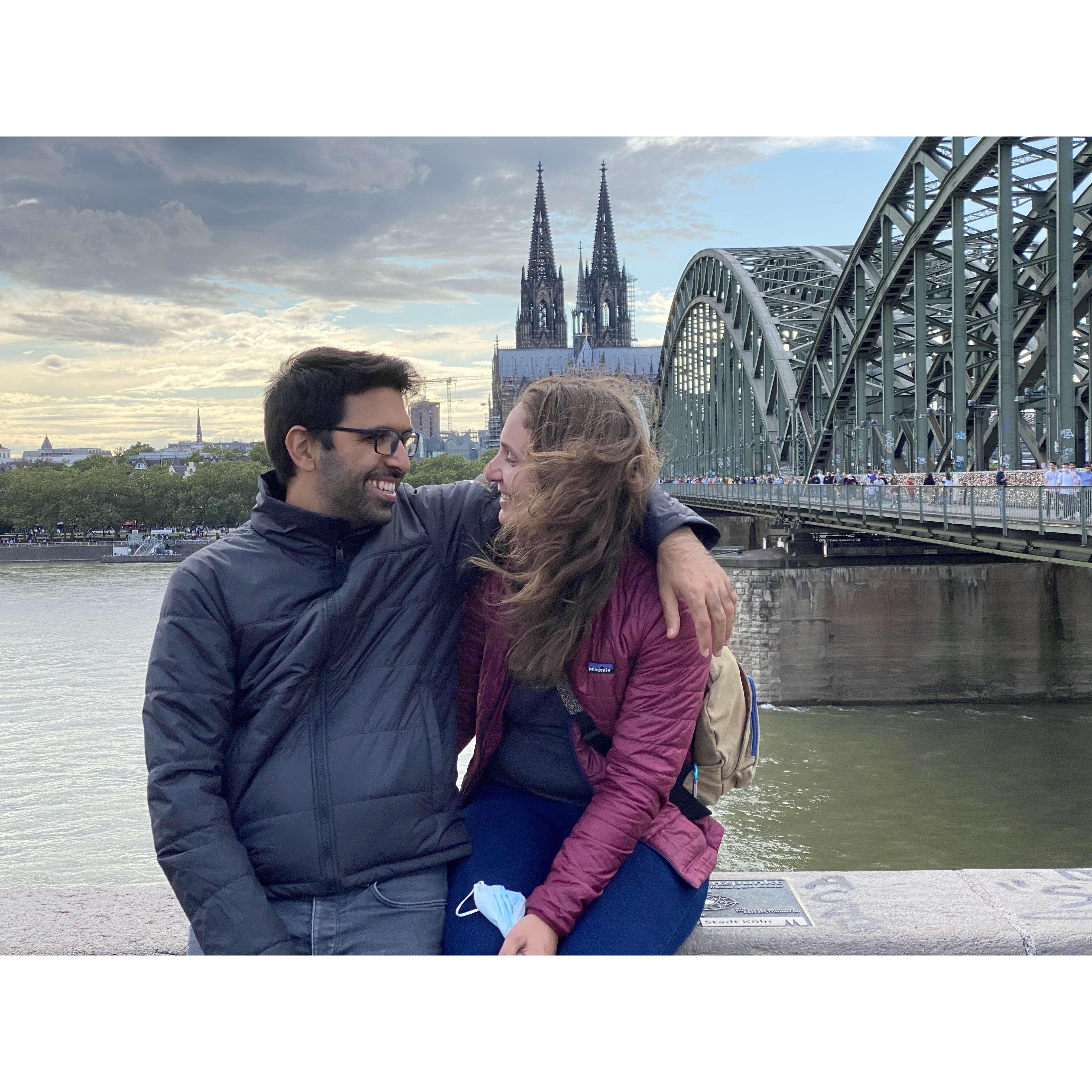 In Germany during our European rendezvous