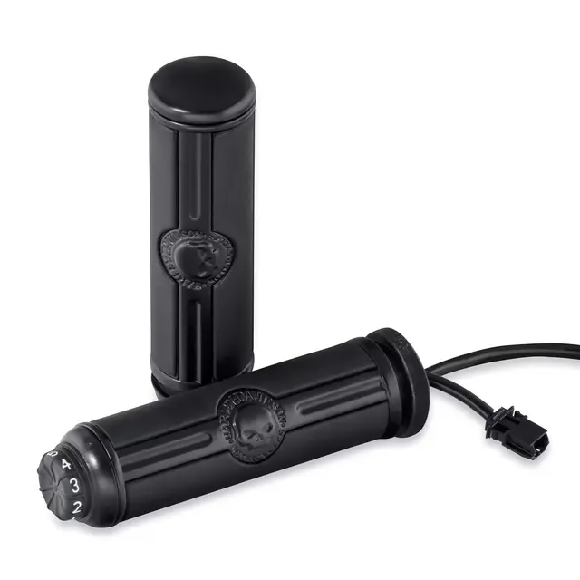 Willie G Skull Heated Hand Grips