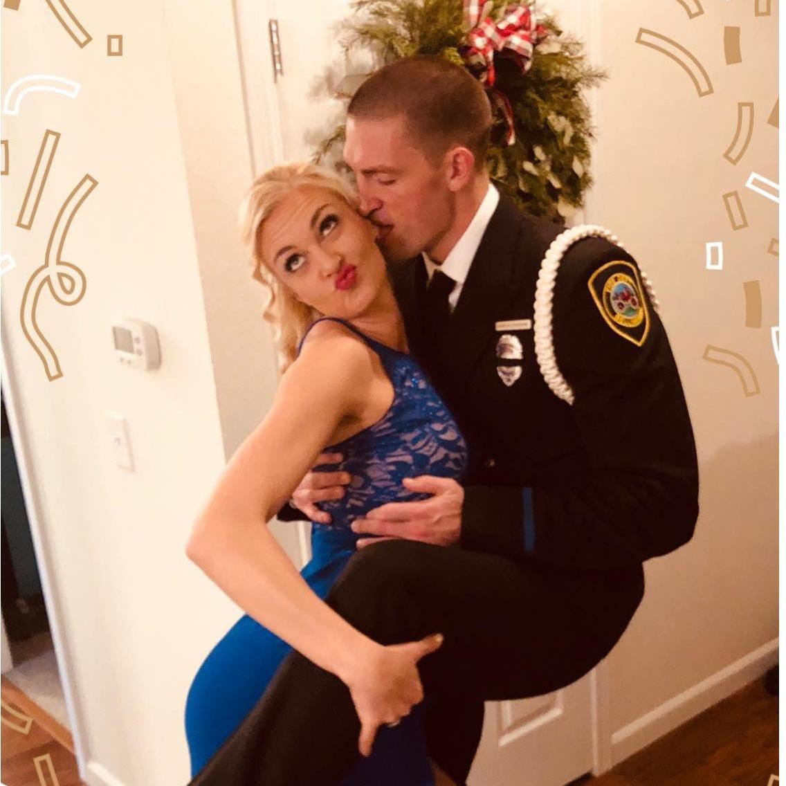 All dressed up for the Firefighters Ball