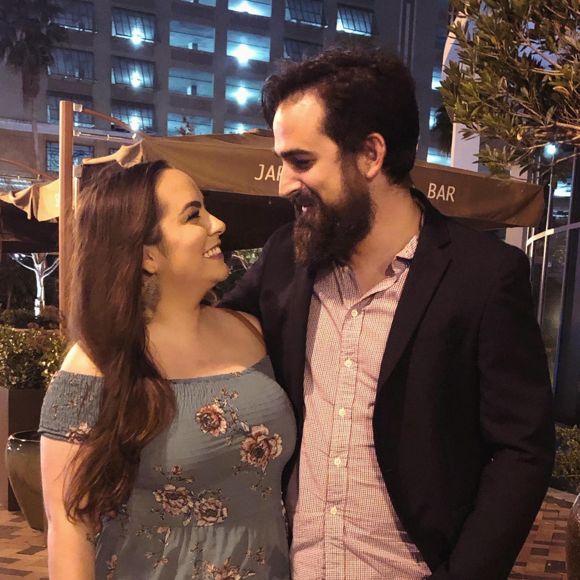 This was taken on the night of our 3 month dating anniversary. We went to an amaaaazing Asian fusion restaurant in Las Olas! (December 2018)
