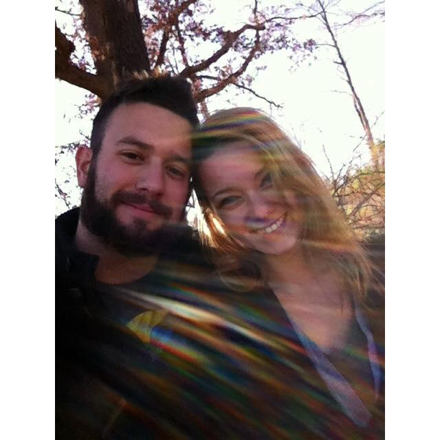 Our first picture together, circa November 2012.
