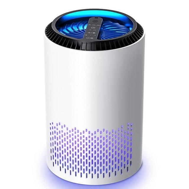 KLOUDIC HEPA Air Purifier Air Filter with Air Pretreatment System Air Cleaner Eliminate Smoke, Dust, Pollen, Dander Air Purifiers for Home, Bedroom, Living Room, Kitchen and Office