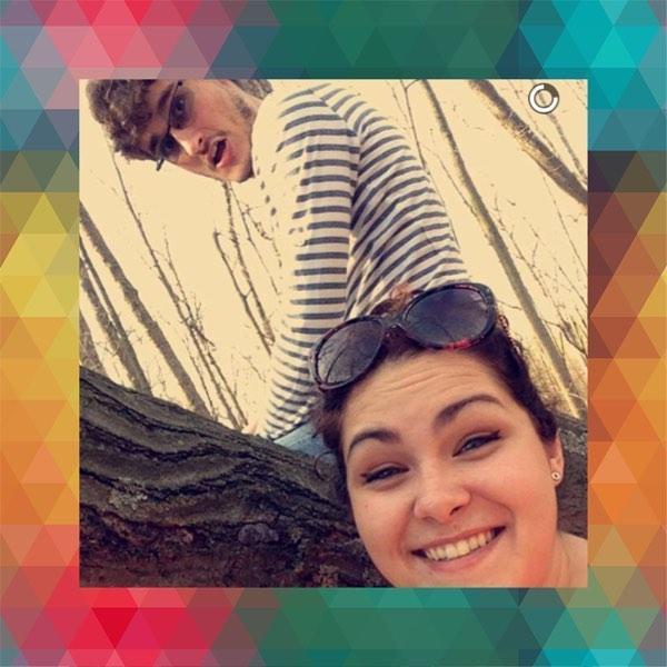 Our First Anniversary. We started the tradition of exploring new parks and hiking trails.
