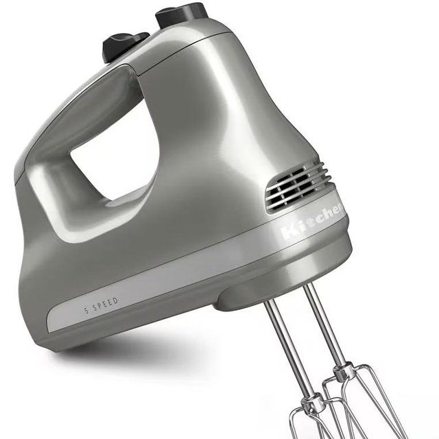 5-Speed Ultra Power™ Hand Mixer - Contour Silver