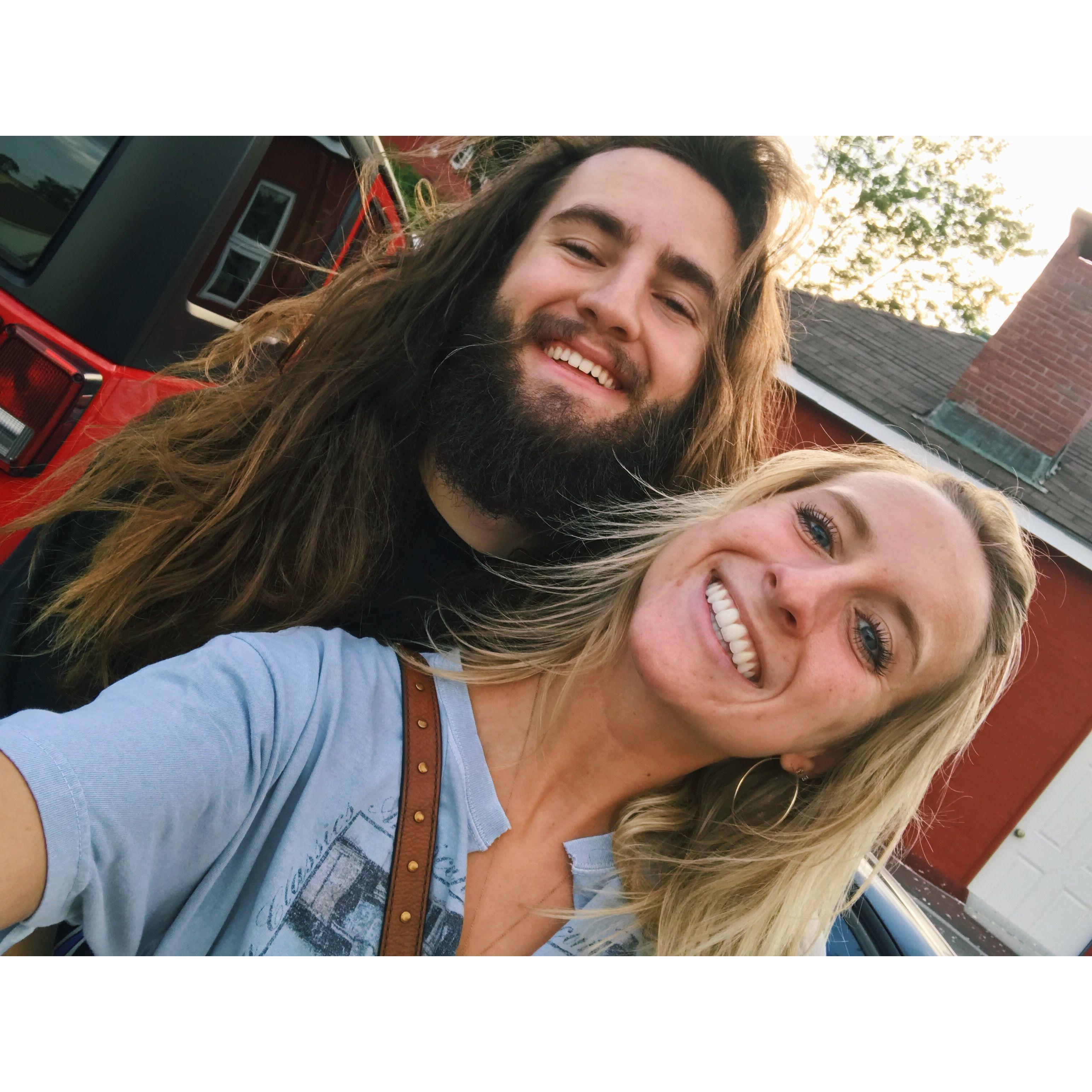 Look at the mane on that guy! Should he grow it back?