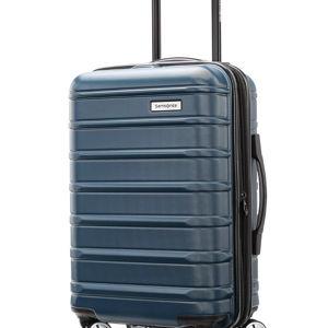 Samsonite Omni 2 Carry-On Hardside Luggage with 360° Spinner Wheels - Scratch Resistant Hardshell - TSA, Airline-Approved - Expandable Polycarbonate Shell for Lightweight Travel - Nova Teal