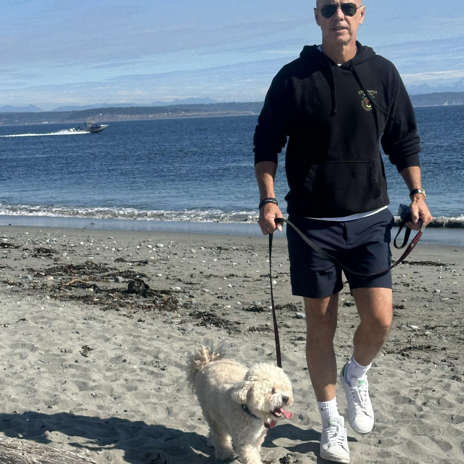 Whenever possible, we find a beach!