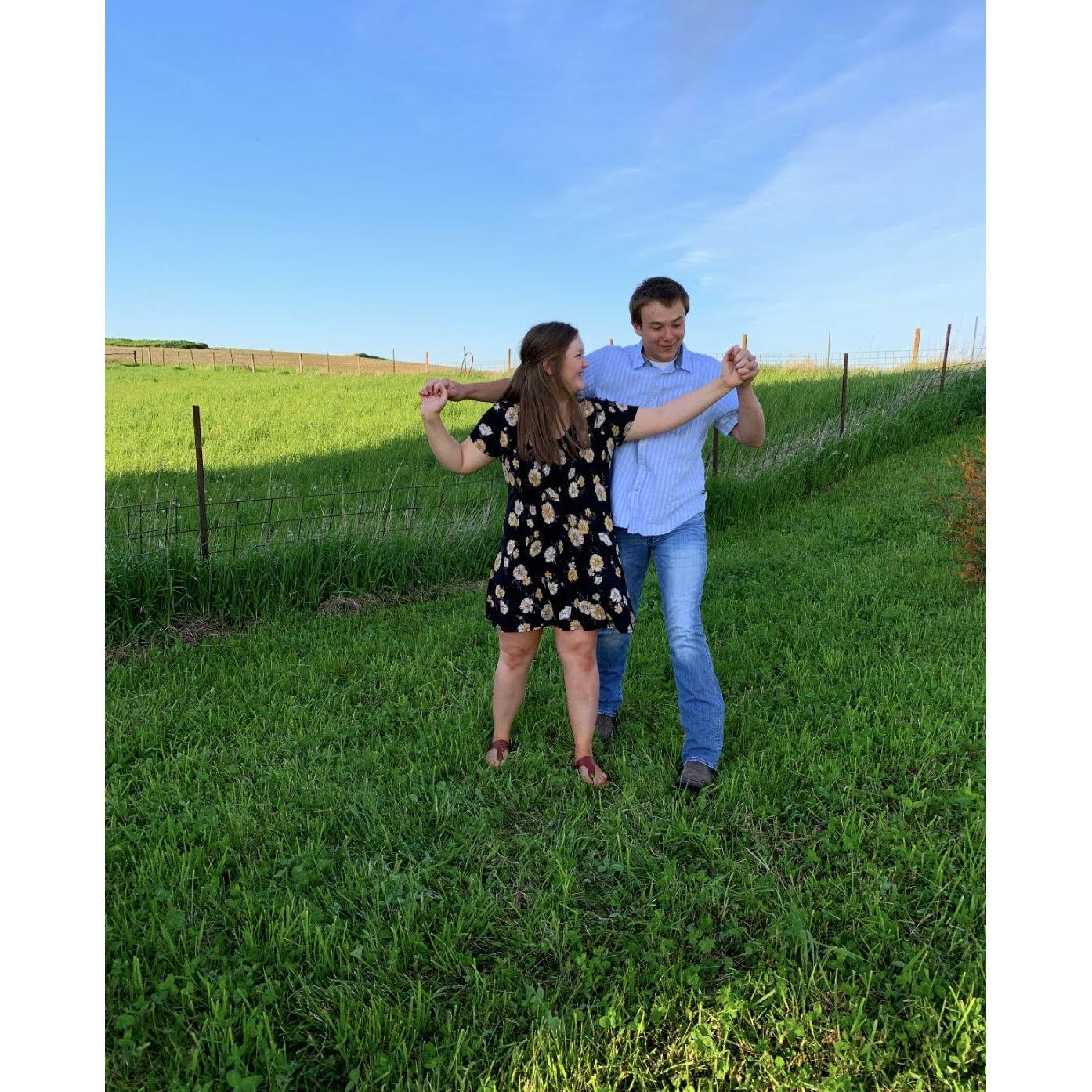 Photoshoot for one of our anniversaries!