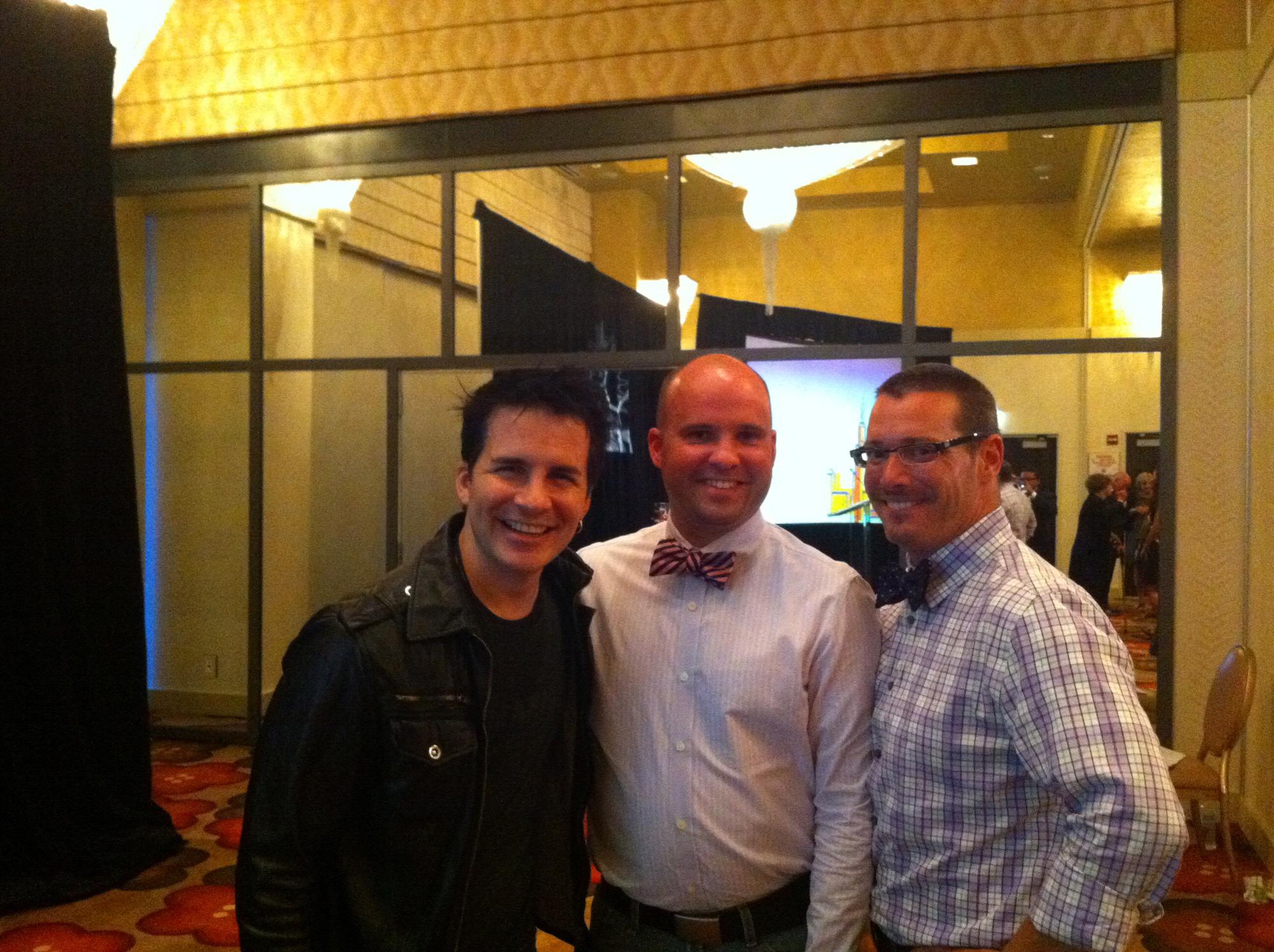 With Hal Sparks.