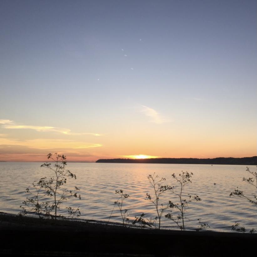 Blaine - 06.30.2015 Semiahmoo sunset dinner - after dinner while walking along the beach, Logan asked Aliya to be his girlfriend.
